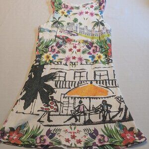 Desigual Anna Laura S Summer City Tropical Print Dress